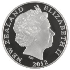 1 Dollar - Elizabeth II 4th Portrait - New Zealand and Samoa 50 years of Friendship