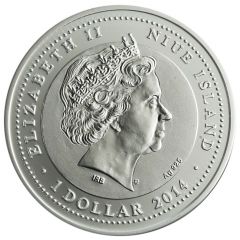 1 Dollar - Elizabeth II Year of the Horse