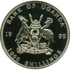 1000 Shillings 2 Euro Netherlands