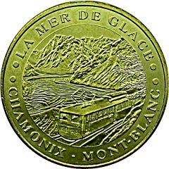 Monnaie de Paris Tourist Token - Chamonix-Mont-Blanc La Mer de Glace
