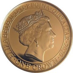 1 Crown - Elizabeth II We Shall Fight Them on the Beaches