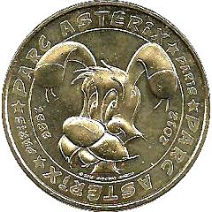 Monnaie de Paris Tourist Token - Parc Astérix 1989-2012 - Idéfix