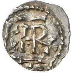Denier - Charlemagne Holy Cross Abbey