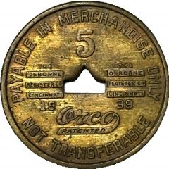 5 Cents - Garmeada Coal Company Middlesboro, Kentucky