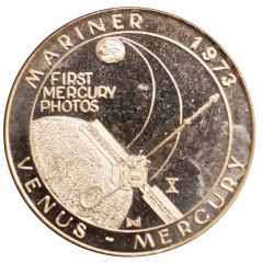 Medal - The Caltech - JPL Numismatic Society Venus - Mercury Mariner