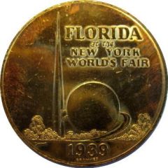 Token - Florida at the New York World's Fair 1939