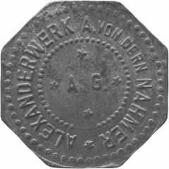 1 Pfennig - Berlin Alexanderwerk A. von dern Nahmer A.G
