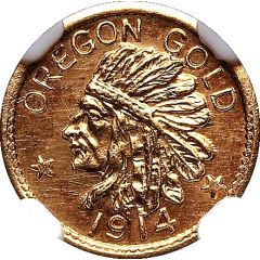 Dollar - Oregon Gold