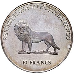 10 Francs John Paul II