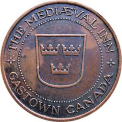 Medal - The Mediaeval Inn Vancouver, British Columbia