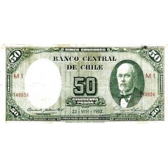 50 Pesos 5 Condores