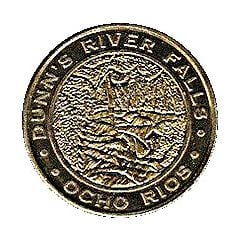 Token - Caribbean Mint Ocho Rios, Jamaica - Dunn`s River Falls