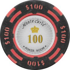 100 Dollars - Poker Room Monte Carlo Las Vegas, Nevada