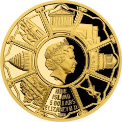 5 Dollars - Elizabeth II The Statue of Zeus