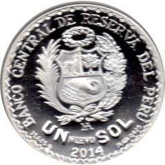 1 Nuevo Sol José Abelardo Quiñones Gonzales