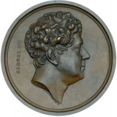 Medal - George IV Death, A.J. Stothard
