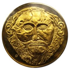 Medal - Art treasures of Ancient Greece Mask of Agamemnon