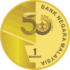 1 Ringgit RISDA GOLDEN JUBILEE