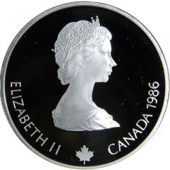 20 Dollars - Elizabeth II Free-style Skiing