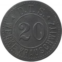 20 Pfennig - Krauschwitz D.T.S. Werke