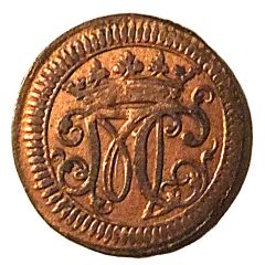 1 Pfennig - Moritz Casimir