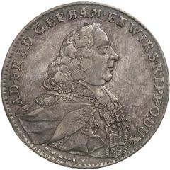1 Thaler - Adam Frederick of Seinsheim Konventionstaler