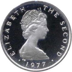 1/2 Penny - Elizabeth II F.A.O. Food For All, silver