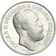Medal - Oscar II Industrial exhibition in Göteborg