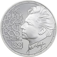 500 Schilling Herbert von Karajan
