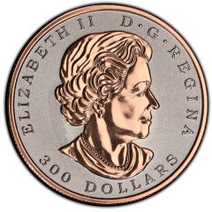 300 Dollars - Elizabeth II Maple Leaf Forever