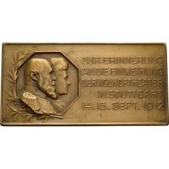Inauguration of the Royal Theater in Stuttgart - Wilhelm II