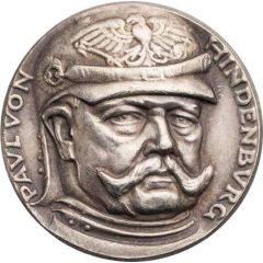 Medal - Paul von Hindenburg - Christmas on the Battlefield