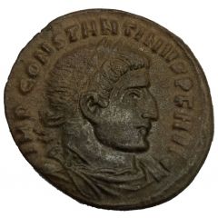 Nummus - Constantinus I SOLI INVICTO COMITI DN, Rome