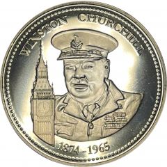 Jeton touristique - Ve République - Winston Churchill