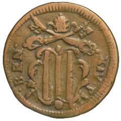 1 Quattrino - Benedict XIV St. Peter