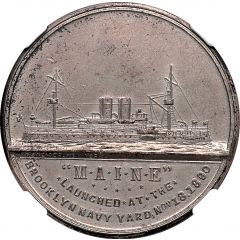 Dollar - U.S. Battleship Maine Type I