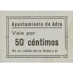 50 Céntimos Adra