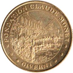 Monnaie de Paris Tourist Token - Giverny Fondation Claude Monet