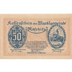 50 Heller Röschitz
