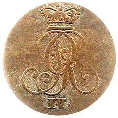 2 Stüber - George IV