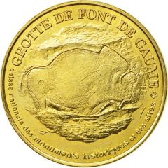 Monnaie de Paris Tourist Token - Grotte de Font de Gaume CNMHS
