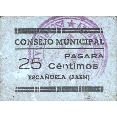 25 Céntimos Escañuela