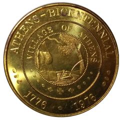 Token - Athens Bicentennial Athens, New York