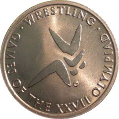 Medal - Sporting Pictograms Sydney 2000 Olympics, Wrestling