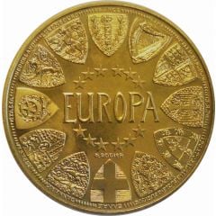 Medal - Bicentenary of the museum of the Louvre Europa