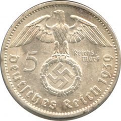 5 Reichsmark Paul von Hindenburg