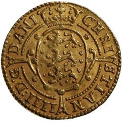 2 Gold Kronen - Christian IV