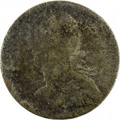 1/2 Penny Regal Imitation - George III left