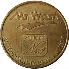 Car Wash Token - Mr. Wash №1