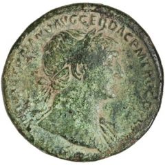 Sestertius - Trajan S P Q R OPTIMO PRINCIPI S C, Roma and Victory